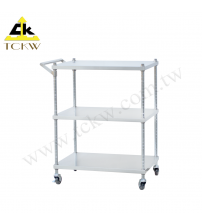 Three-shelved Stainless Steel Utility Cart(TW-13SD) 